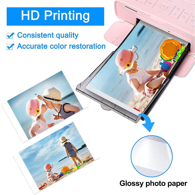 KCMYTONER Compatible for Canon KP-36IN KP-36IP (7737A001) 1 Color Ink Cartridge & 36 Sheets Paper Set 4 ""x6 "" for Selphy CP1500 CP1300 CP1200 Wireless Photo Printer - Image 5